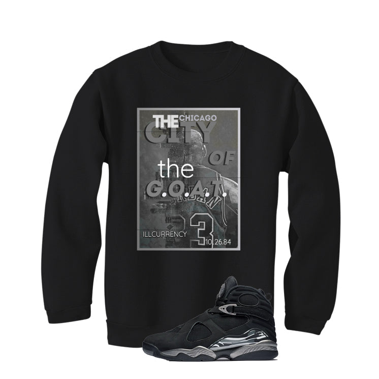 Air Jordan 8 Chrome Matching T-Shirt Black (The City Of product image 4