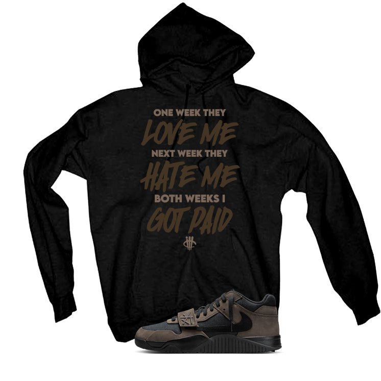 Travis Scott x Jordan Jumpman Jack Dark Mocha Black T-Shirt product image 3