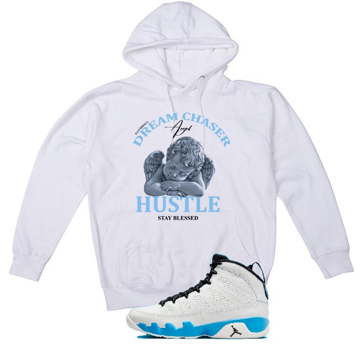 Air Jordan 9 “Powder Blue” | illcurrency White T-Shirt product image 3