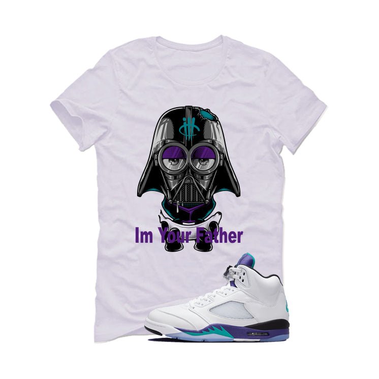 Air Jordan 5 OG Grape White T-Shirt (I'm Your Father) product image 2