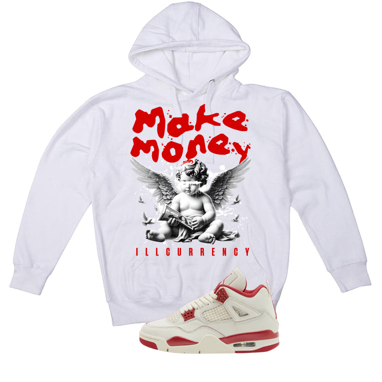 Air Jordan 4 Valentine’s Day (Sierra Red) Matching T-Shirt product image 3