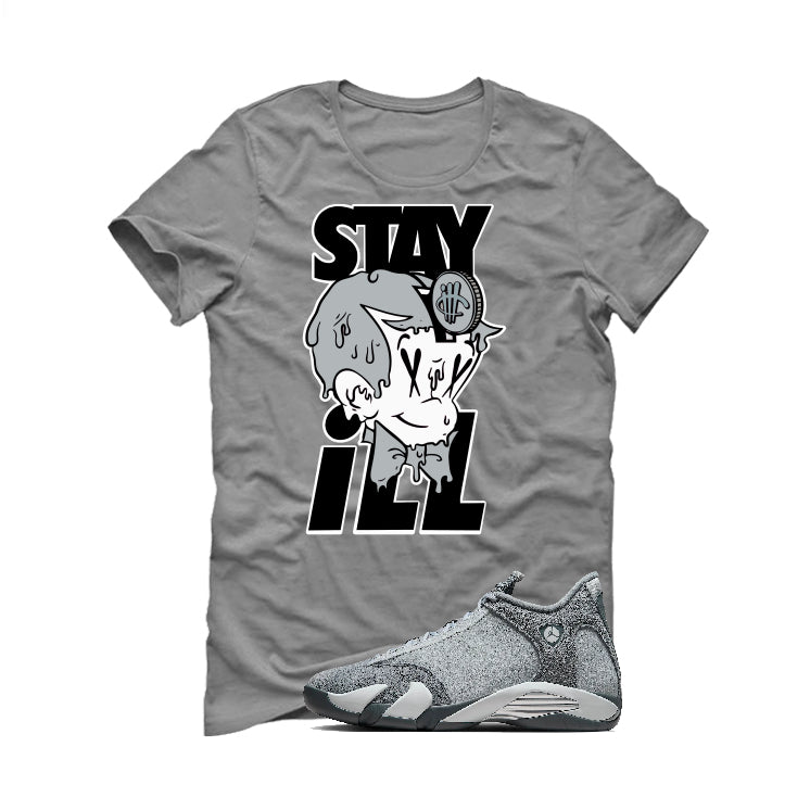 Air Jordan 14 “Flint Grey” | illcurrency T-Shirt (ILL product image 2