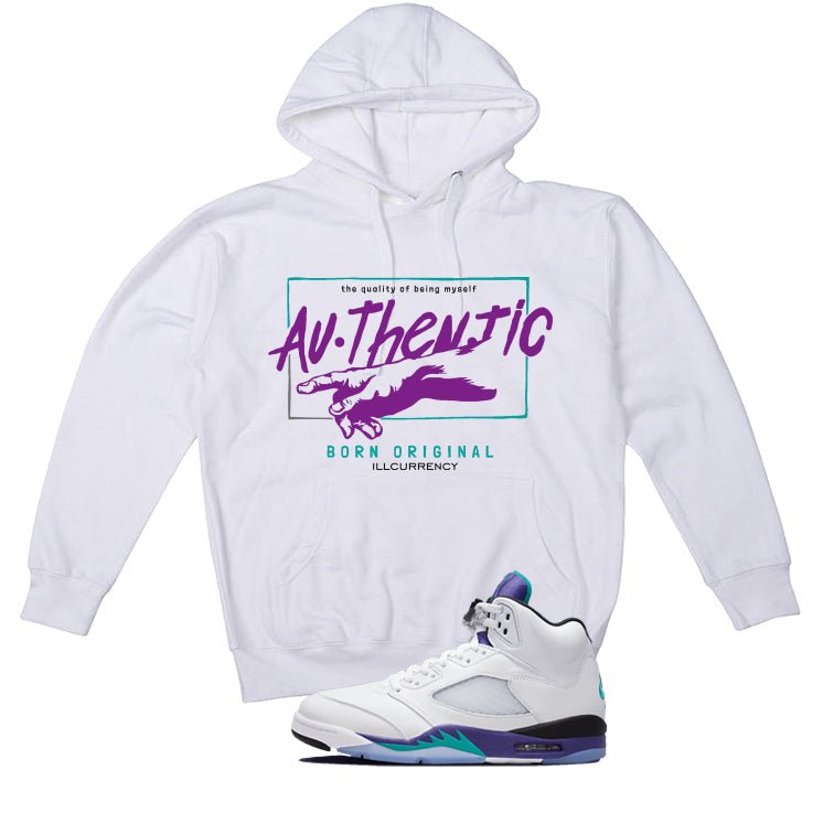 Air Jordan 5 OG Grape White T-Shirt (Authentic)| illcurrency product image 3