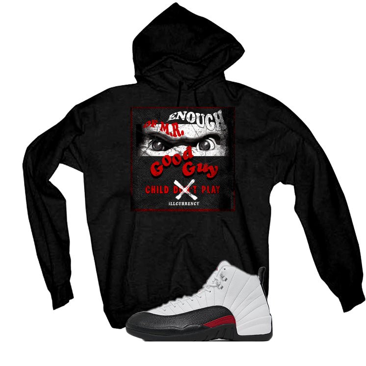 Air Jordan 12 “Red Taxi” | illcurrency Black T-Shirt product image 3
