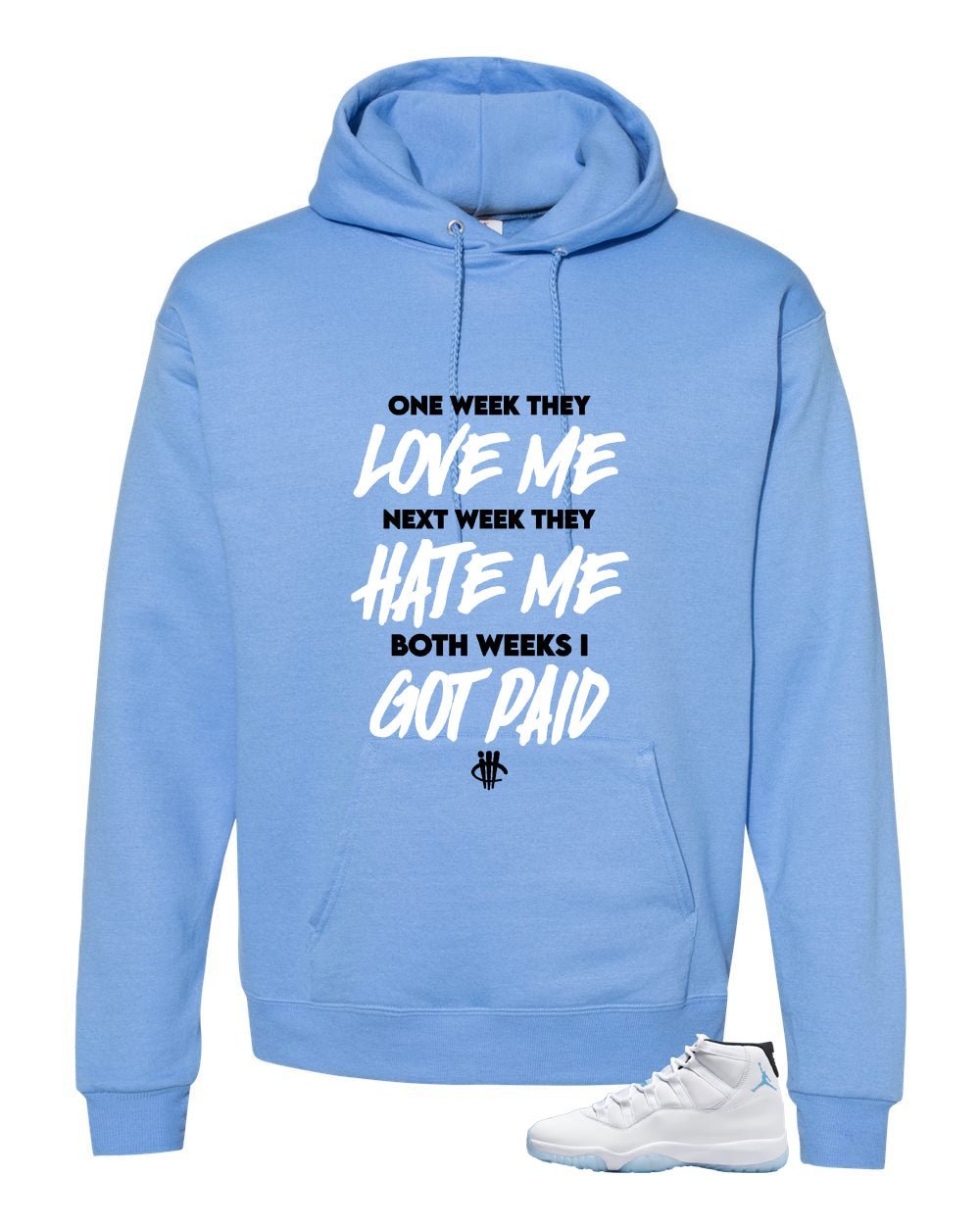 Air Jordan 11 Legend Blue Carolina T-Shirt (Paid) product image 3