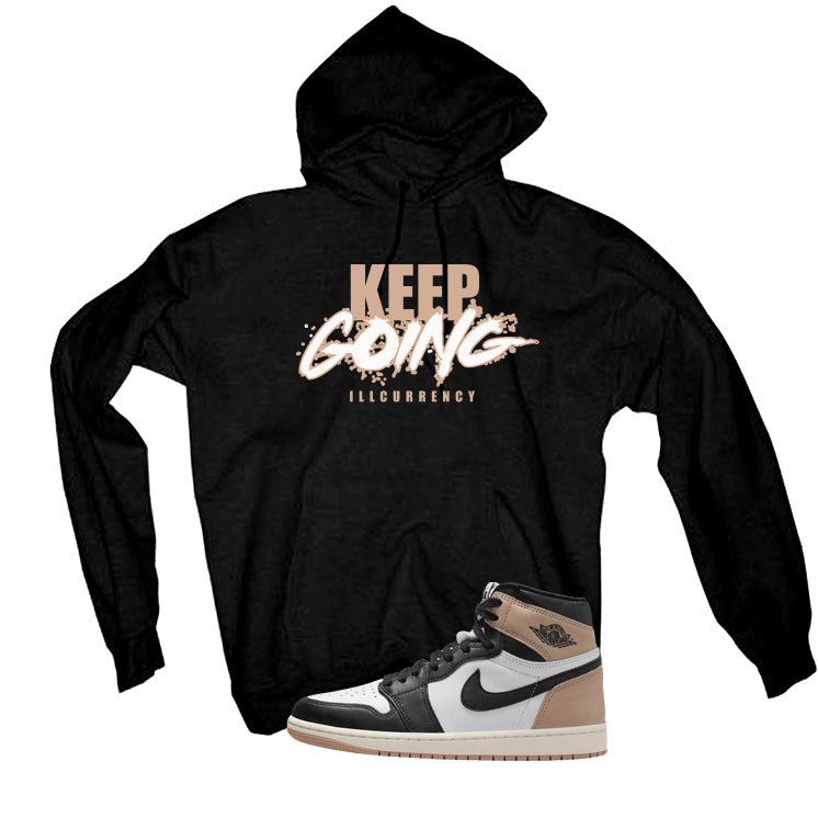 Air Jordan 1 High OG Latte Black T-Shirt (keep Going) product image 3