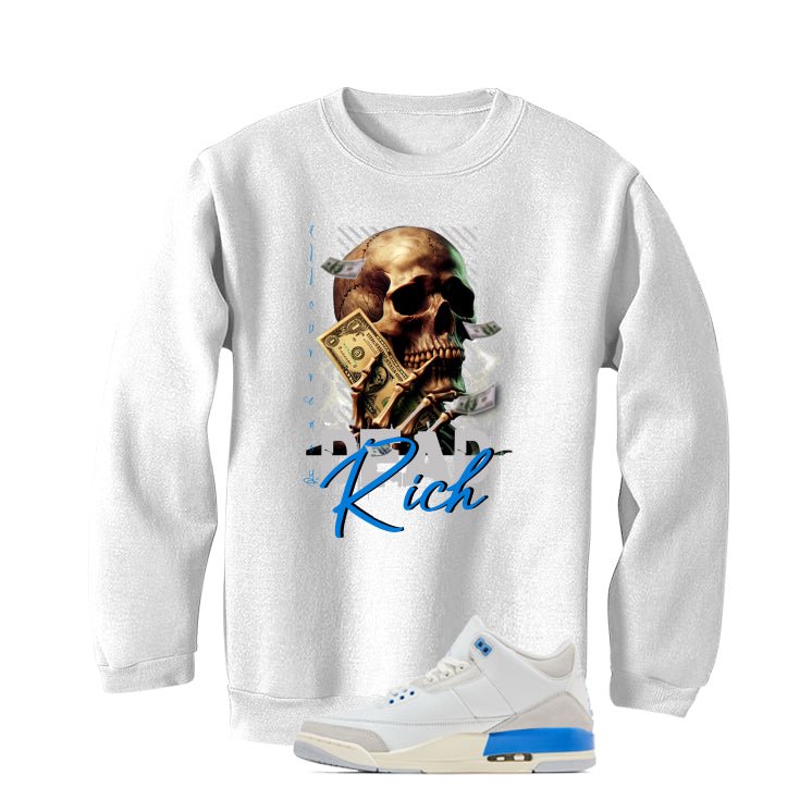 Air Jordan 3 Lucky Shorts White T-Shirt (Dead Rich) product image 4