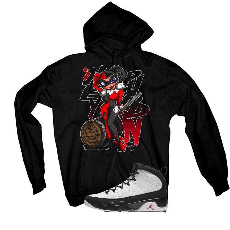 Air Jordan 9 OG Space Jam Matching T-Shirt Black (Hey product image 3