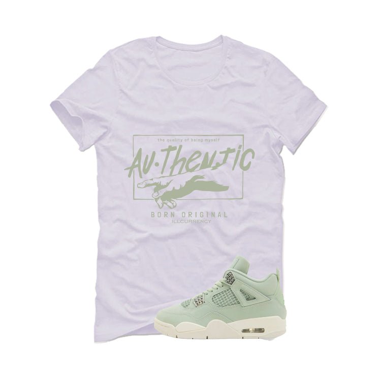Air Jordan 4 WMNS Seafoam White T-Shirt (Authentic) product image 2