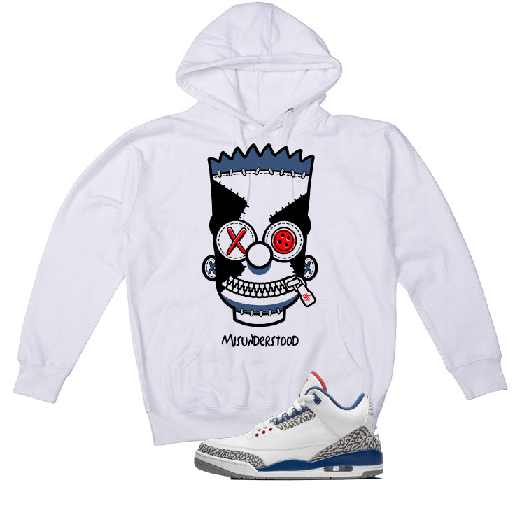 Air Jordan 3 True Blue Matching T-Shirt White product image 3