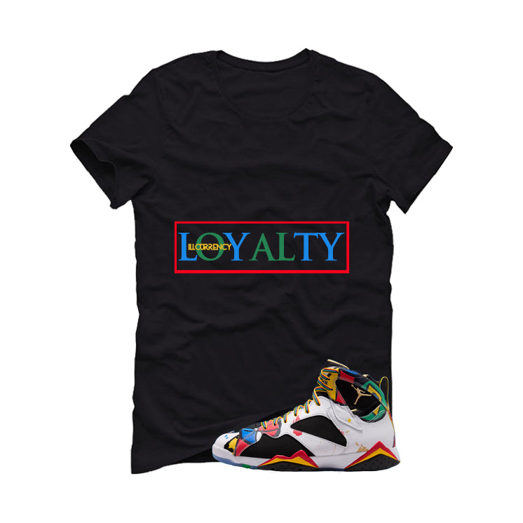 Air Jordan 7 Miro Matching T-Shirt Black (Loyalty) product image 2
