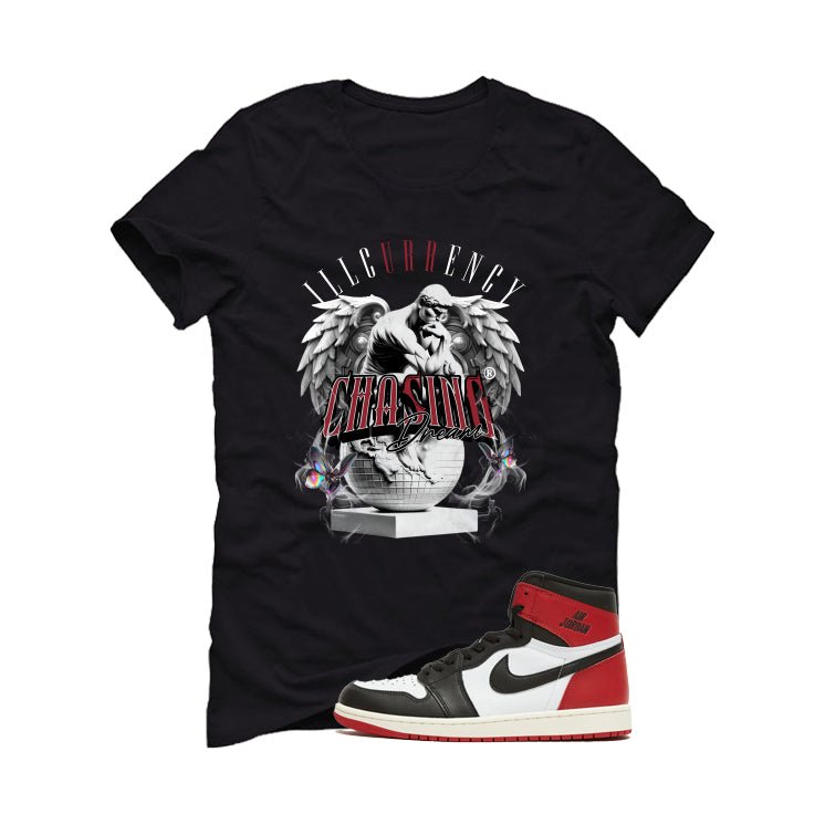 Air Jordan 1 High OG Black Toe Reimagined T-Shirt (Chasing product image 2