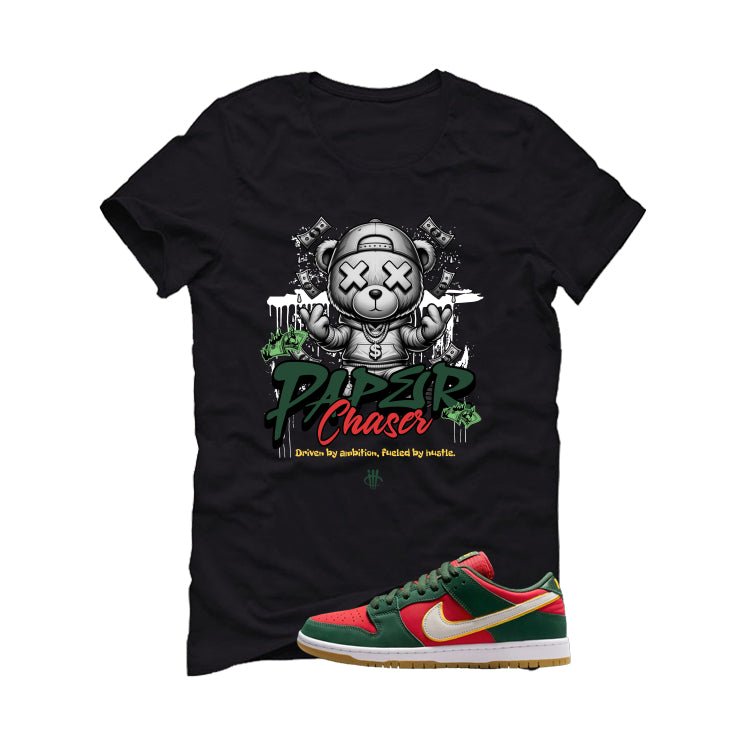 Nike SB Dunk Low PRM Seattle Supersonics Black T-Shirt product image 2