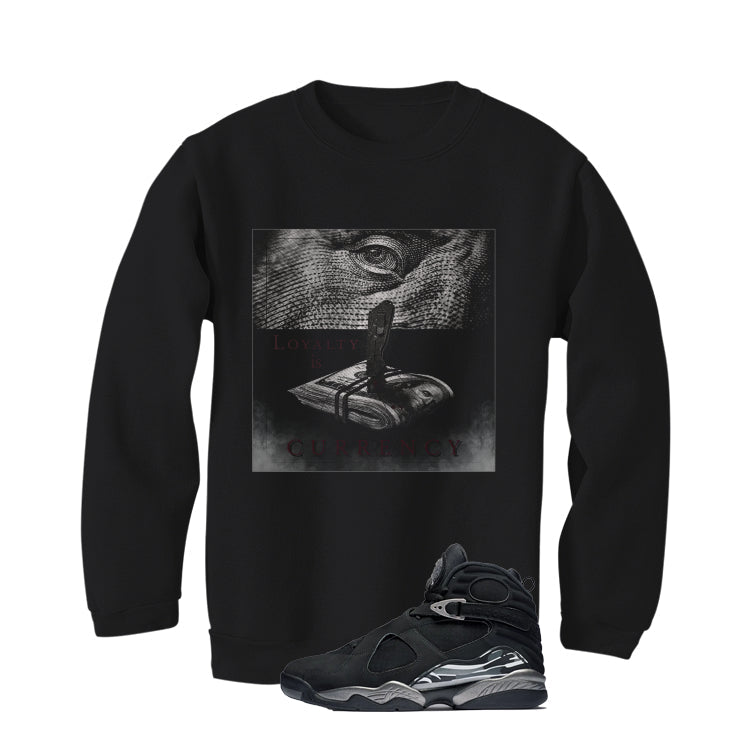 Air Jordan 8 Chrome Matching T-Shirt Black (Loyalty) product image 4