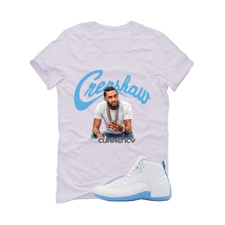 Air Jordan 12 Melo White T-Shirt (Crenshaw)| illcurrency product image 2