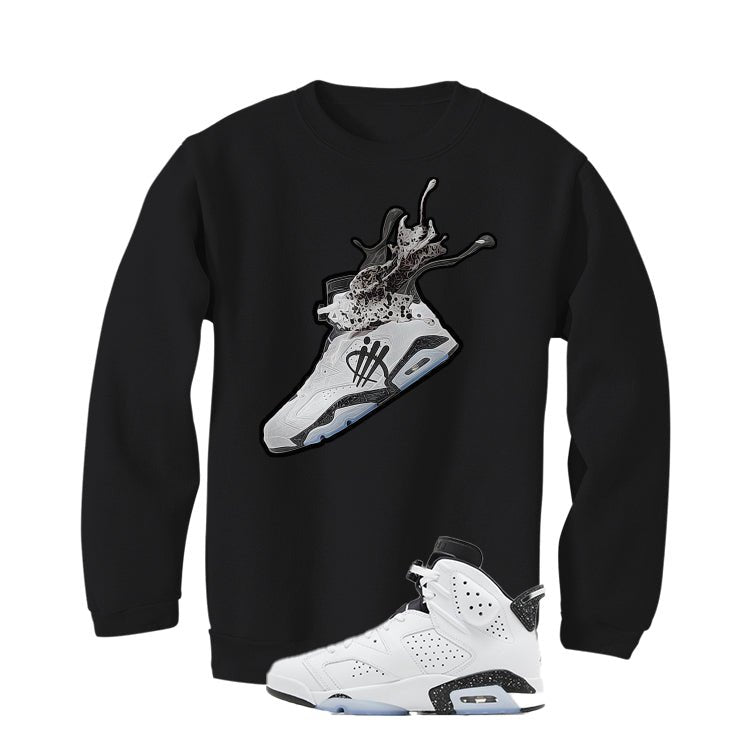 Air Jordan 6 Reverse Oreo Black T-Shirt (SPLASH 6) product image 4
