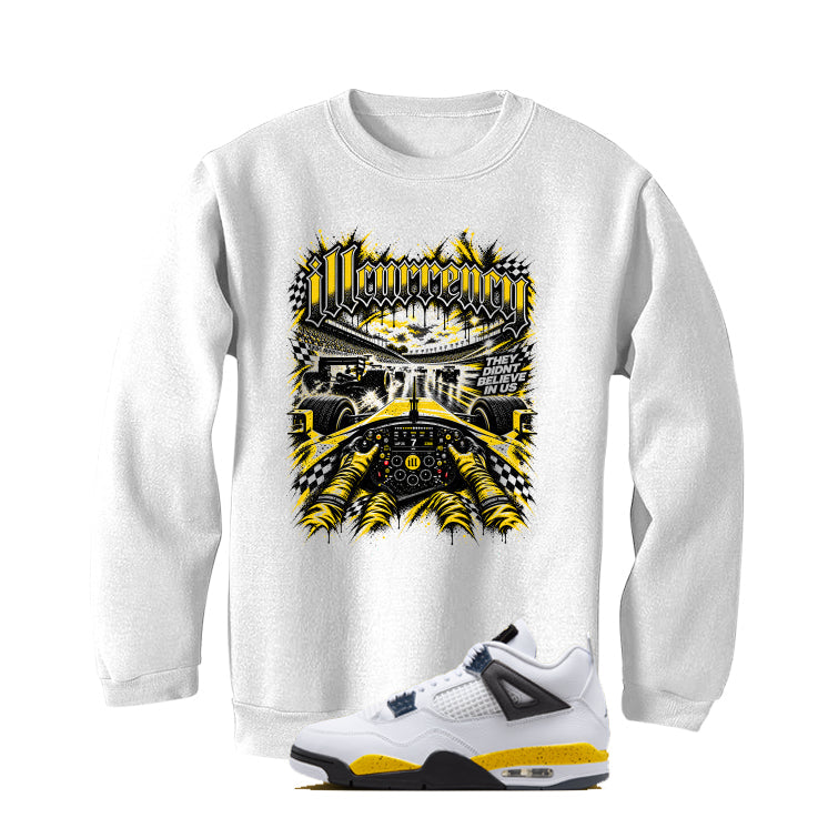 Air Jordan 4 Tour Yellow Matching T-Shirt illcurrency Racing product image 4
