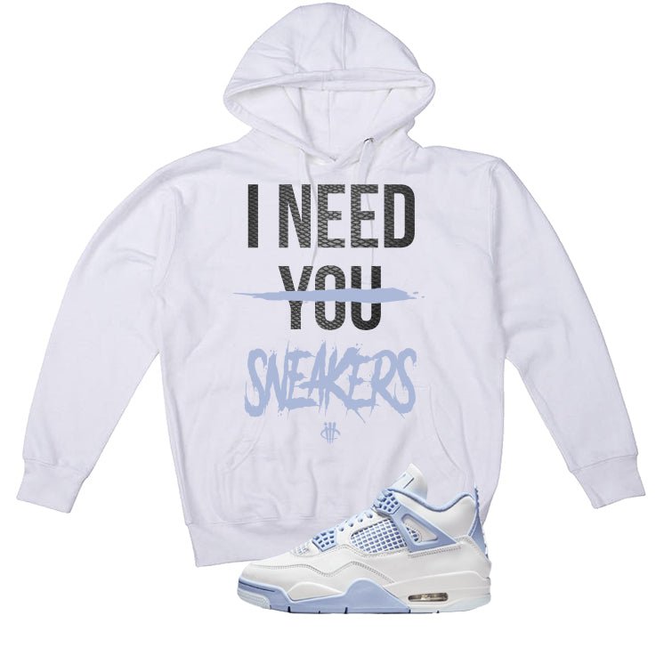 Air Jordan 4 WMNS Forget Me Not White T-Shirt (I Need You product image 3