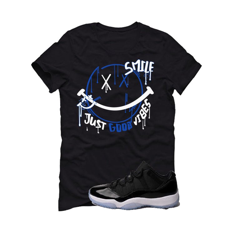 Air Jordan 11 Low Space Jam Black T-Shirt (Smile) product image 2