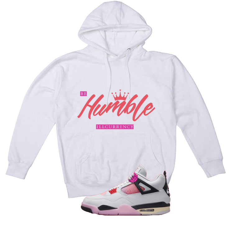 Air Jordan 4 Comic Matching T-Shirt White (Be Humble) product image 3