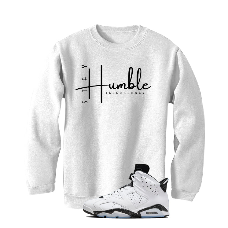 Air Jordan 6 Reverse Oreo White T-Shirt (Stay Humble) product image 4