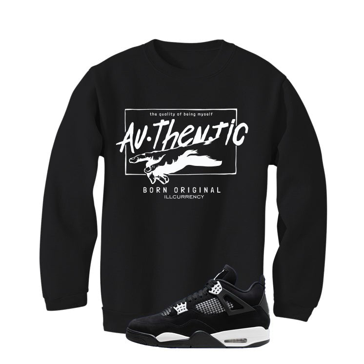 Air Jordan 4 White Thunder Black T-Shirt (Authentic) product image 4