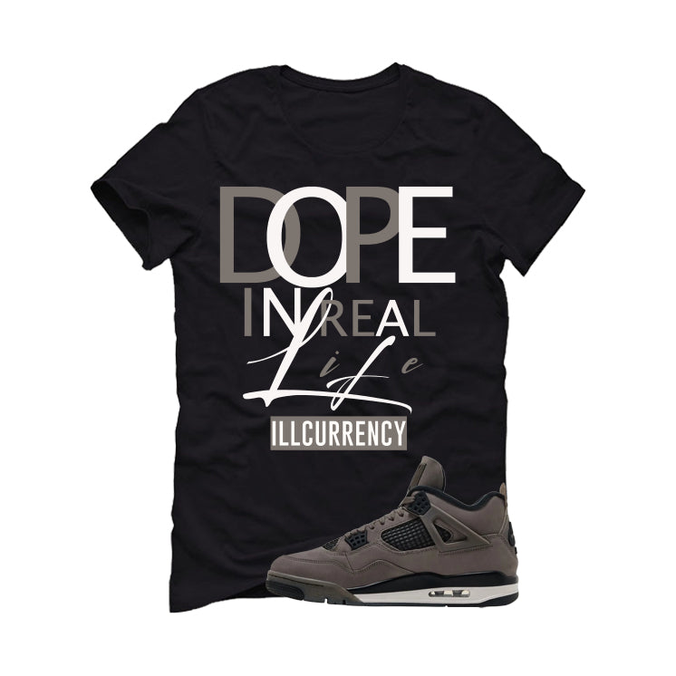 Air Jordan 4 Cave Stone Black T-Shirt (DOPE)| illcurrency product image 2