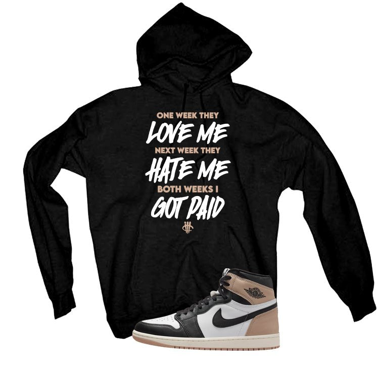 Air Jordan 1 High OG Latte Black T-Shirt (Paid)| illcurrency product image 3