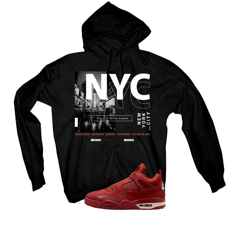 Nigel Sylvester x Air Jordan 4 Brick by Black T-Shirt (City product image 3