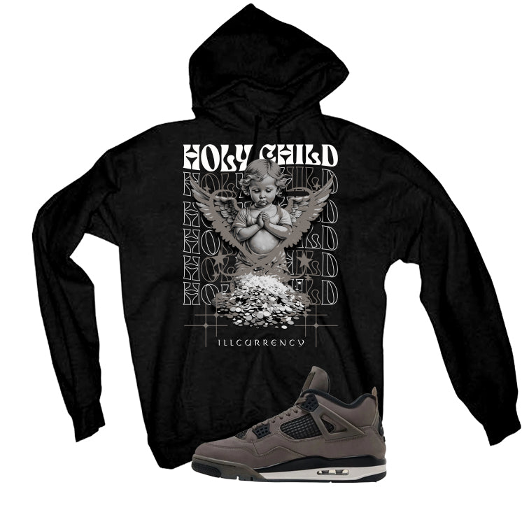 Air Jordan 4 Cave Stone Black T-Shirt (Holy Child) product image 3