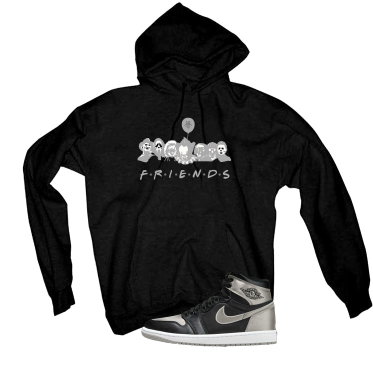 Air Jordan 1 High OG WMNS Satin Shadow Black T-Shirt product image 3