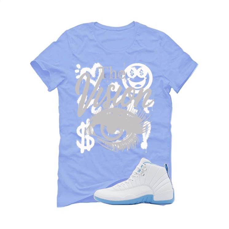 Air Jordan 12 Melo Carolina Blue T-Shirt (The Vision) product image 2