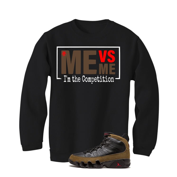 Air Jordan 9 Olive Black T-Shirt (Me vs Me)| illcurrency product image 4