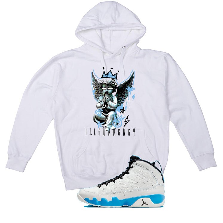 Air Jordan 9 “Powder Blue” | illcurrency White T-Shirt product image 3