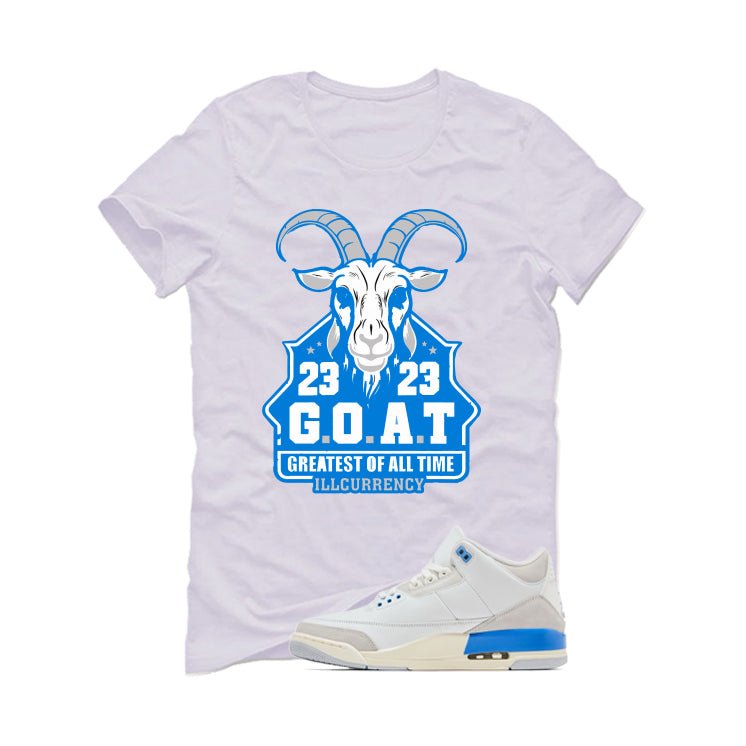 Air Jordan 3 Lucky Shorts White T-Shirt (GOAT 23) product image 2