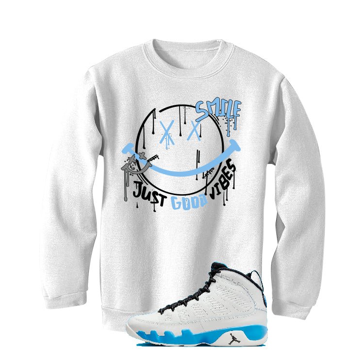 Air Jordan 9 “Powder Blue” | illcurrency White T-Shirt product image 4