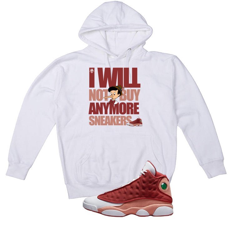 Air Jordan 13 Dune Red White T-Shirt (I WILL NO BUY MORE product image 3