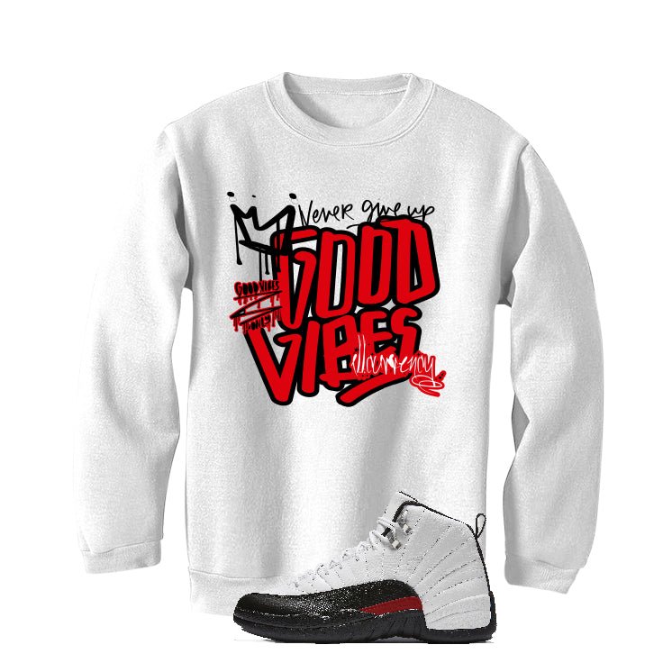 Air Jordan 12 “Red Taxi” | illcurrency White T-Shirt (Good product image 4