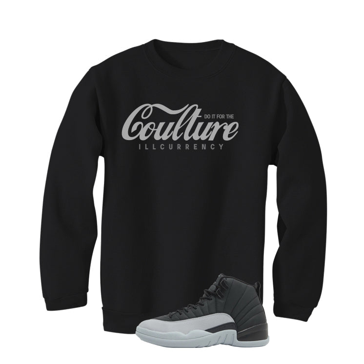 Air Jordan 12 Black/Wolf Grey Black T-Shirt (Coulture) product image 4