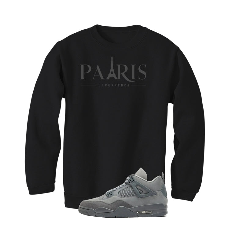 Air Jordan 4 Paris Olympics Black T-Shirt illcurrency product image 4