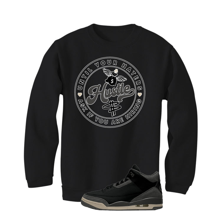A Ma Maniere x Air Jordan 3 Black T-Shirt (Haters Catch product image 4