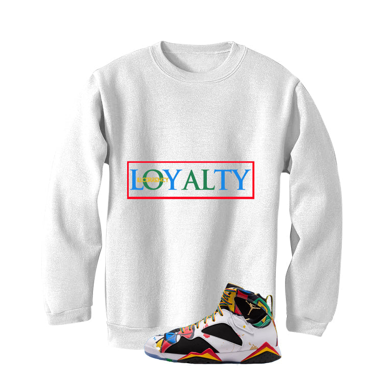 Air Jordan 7 Miro Matching T-Shirt White (Loyalty) product image 4