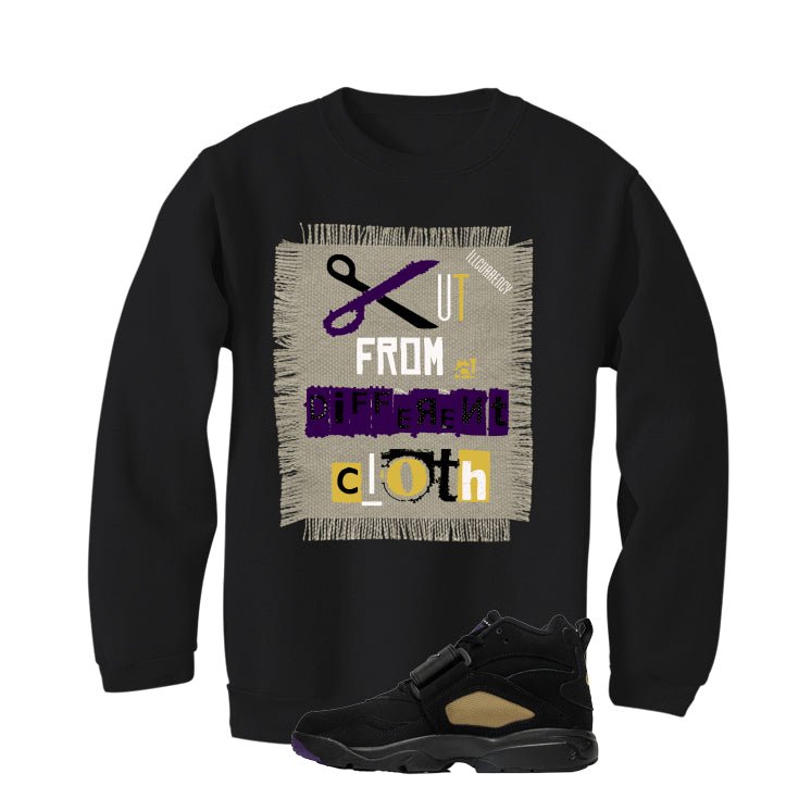 Nike Air Diamond Turf Ravens Black T-Shirt (Cut from a product image 4