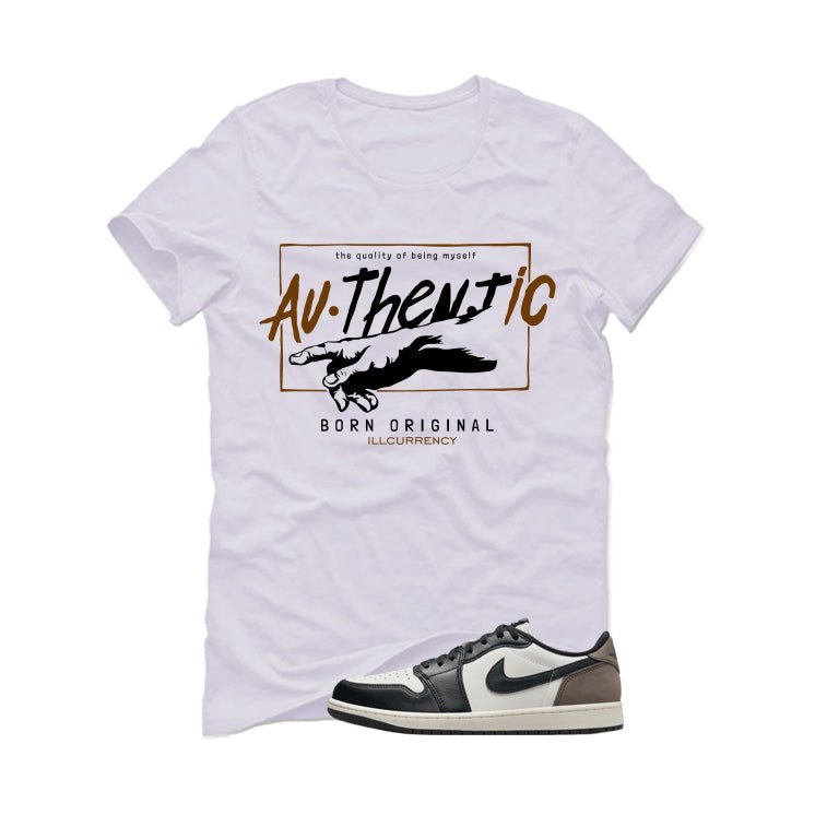 Air Jordan 1 Low OG Mocha White T-Shirt (Authentic) product image 2