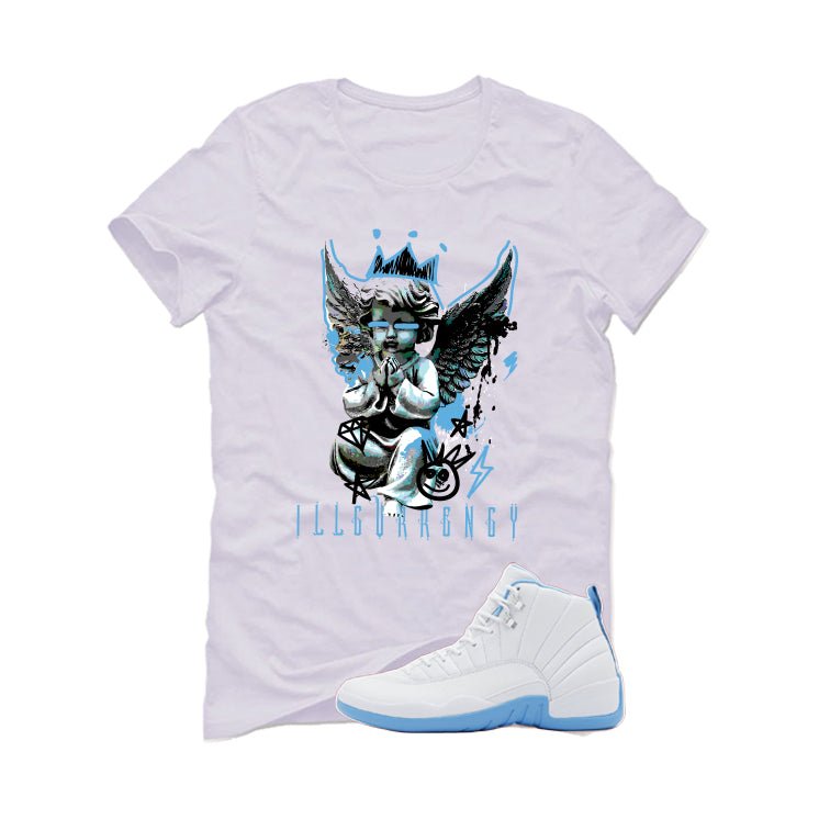 Air Jordan 12 Melo White T-Shirt (Graffiti Angel) product image 2