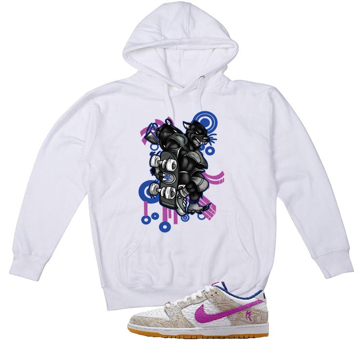 Rayssa Leal's Nike SB Dunk | illcurrency White T-Shirt product image 3