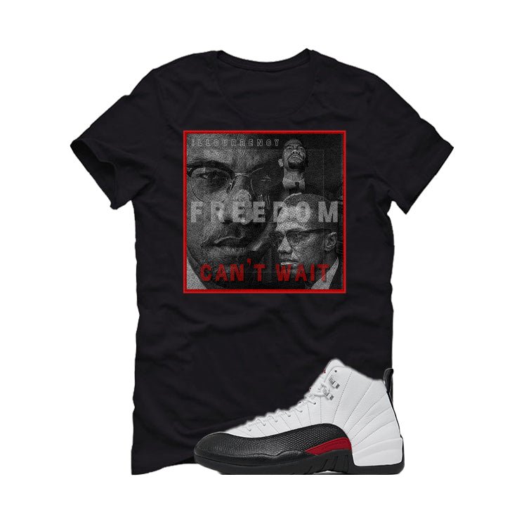 Air Jordan 12 “Red Taxi” | illcurrency Black T-Shirt product image 2