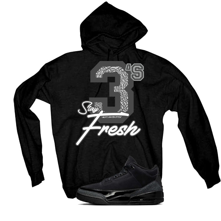 Air Jordan 3 Black Cat T-Shirt (Stay Fresh)| illcurrency product image 3