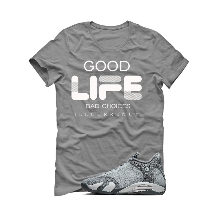 Air Jordan 14 “Flint Grey” | illcurrency T-Shirt (Bad product image 2