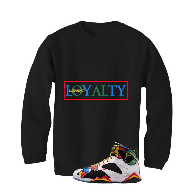Air Jordan 7 Miro Matching T-Shirt Black (Loyalty) product image 4